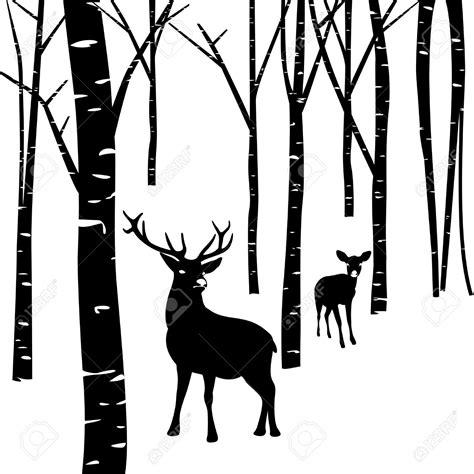 Forest Silhouette Clip Art at GetDrawings | Free download