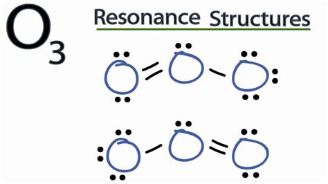 resonance structure of ozone