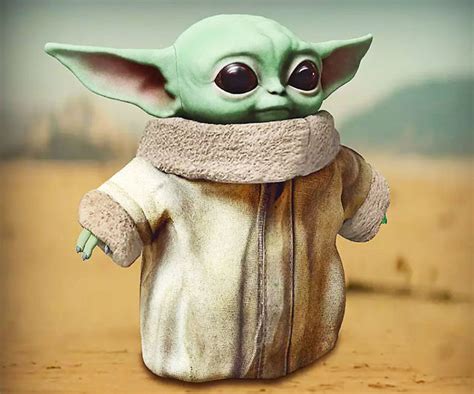 Baby Yoda Plush Doll » Petagadget