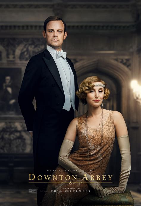 Downton Abbey Film High-Resolution Character Poster: Edith and Bertie ...