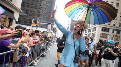 NYC Pride March: Thousands gather in solidarity over LGBTQ rights - Newsday