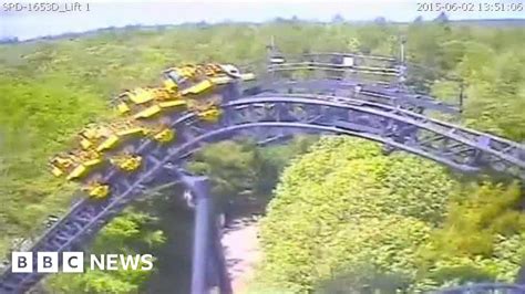 Alton Towers Smiler crash CCTV released - BBC News