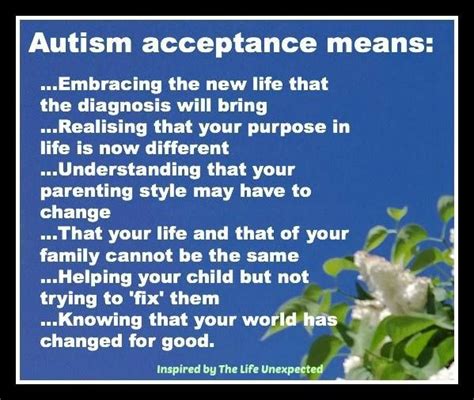 Autism Acceptance Quotes. QuotesGram