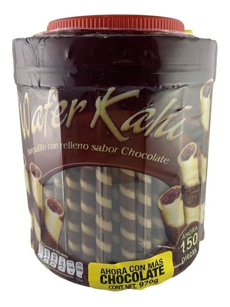 (palitos De Chocolate) Wafer Kalu Chocolate 150 Pzs | Mercado Libre