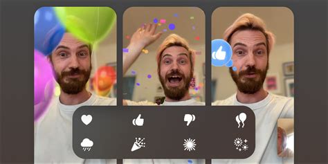 FaceTime Reactions – fun animations for your video calls - TapSmart