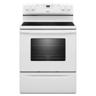 Amana AER5630BAW Electric Freestanding Range Review - Reviewed