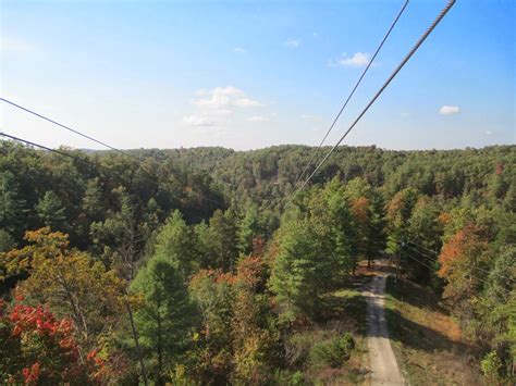 Ziplining Across the USA: Sunday October 13 Red River Gorge Campton ...