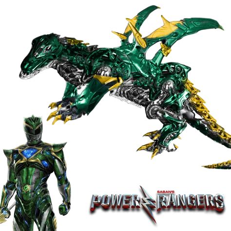 Power Rangers 2017 Dragon Zord (Without background by XaviCoNa on ...