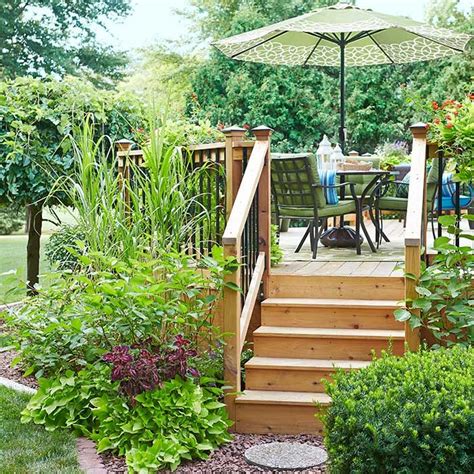 Landscaping Ideas Around Deck Steps - Landscape Architecture Modern ...