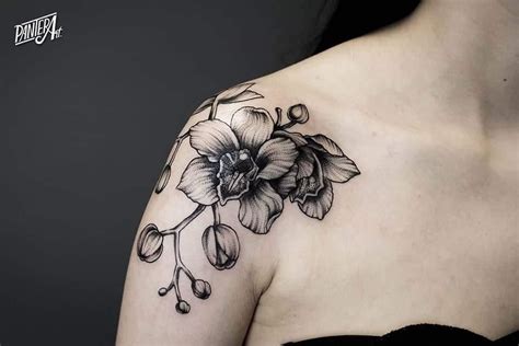 30 Gorgeous Orchid Tattoo Designs and Ideas - TattooBloq | Orchid ...