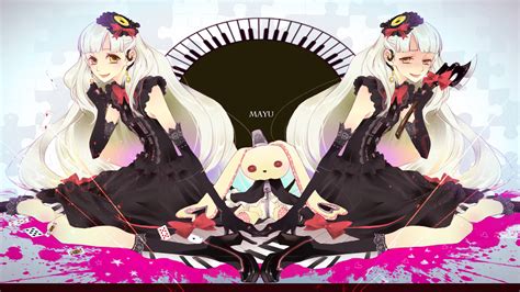 vocaloid, Girls, Boots, Bow, Chikashige, Dress, Elbow, Gloves ...