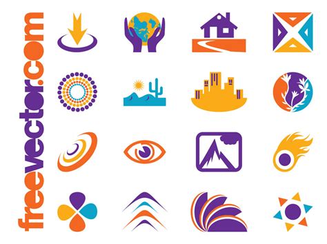 Icons And Logo Templates Vector Art & Graphics | freevector.com