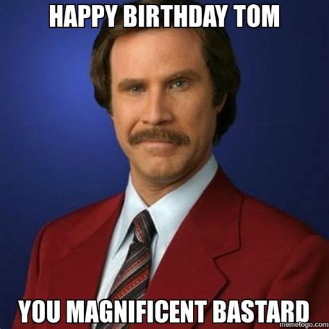 Happy Birthday Tom Meme Funny Image Photo Joke 11 | QuotesBae