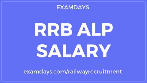 RRB ALP Salary 2019 Job Profile Career Growth ALP Salary Slip