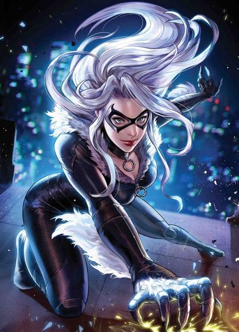 Black Cat | Black cat marvel, Spiderman black cat, Marvel comics art