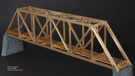 Warren Truss Bridge in 2021 | Model trains, Bridge design, Model train ...