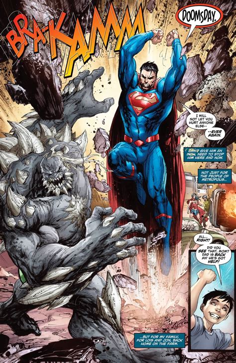 DC Comics’ Rebirth Puts Superman’s Family in Doomsday’s Path | Superman ...