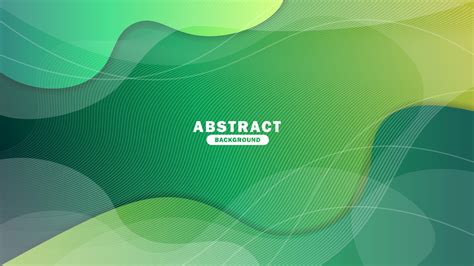 Best Abstract Background Template. Green Background with Line. Modern ...