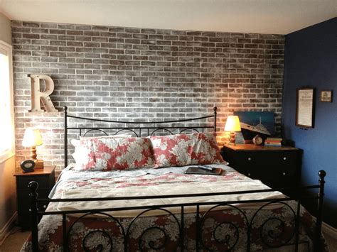 10+ Brick Accent Wall Bedroom - DECOOMO