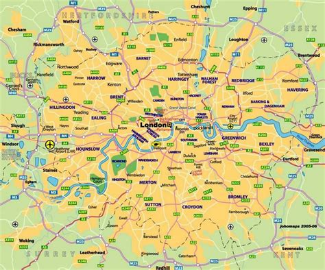 Transit map of London city | London | United Kingdom | Europe ...