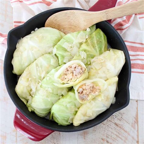 Cabbage Rolls with Pork & Sauerkraut - WhitneyBond.com