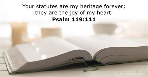 September 30, 2021 - Bible verse of the day - Psalm 119:111 ...