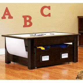 Toddler Activity Table With Storage - Foter