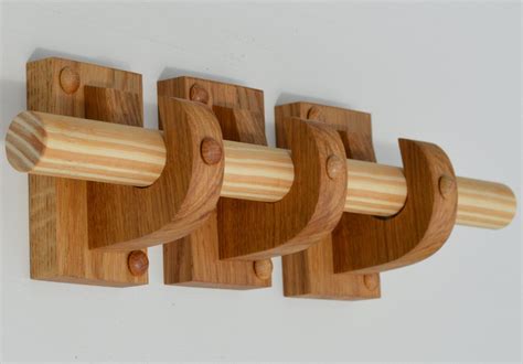 Curtain Pole Holders Brackets Curtain Pole Rod Holders Solid Oak Arts ...