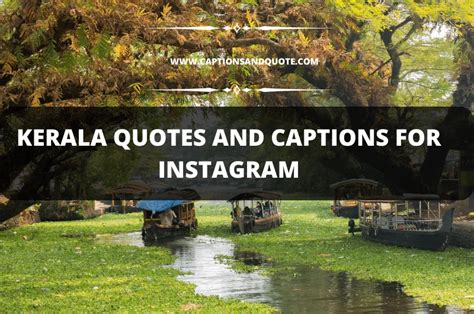 Best 100+ Kerala Quotes and Captions for Instagram In 2024