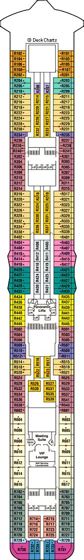 Majestic Princess Deck Plans: Ship Layout, Staterooms & Map - Cruise Critic