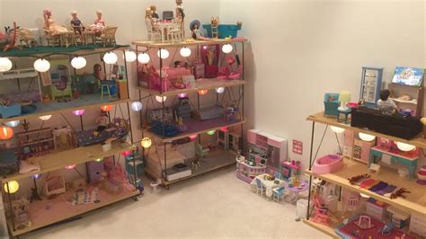 HUGE Homemade Barbie House Tour with lights 2020 - YouTube