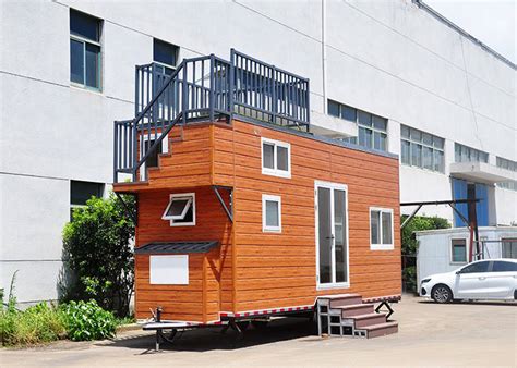 Light steel frame Prefab Tiny Homes On Wheels Orlando the best tiny ...