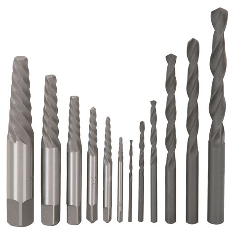 12 Piece Screw Extractor Set