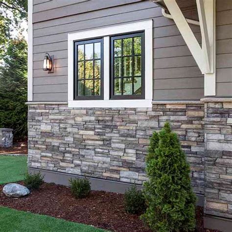 Exterior Faux Stone Veneer Panels