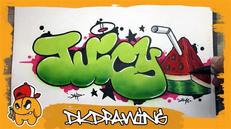 Bubble Letters Graffiti Style