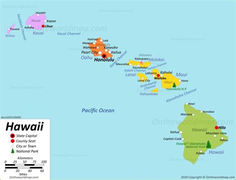 Hawaii Map | USA | Maps of Hawaii (Hawaiian Islands)