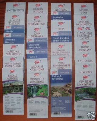 AAA ROAD MAPS OF 50 UNITED STATES + USA MAP-NEW/CURRENT | #15684945