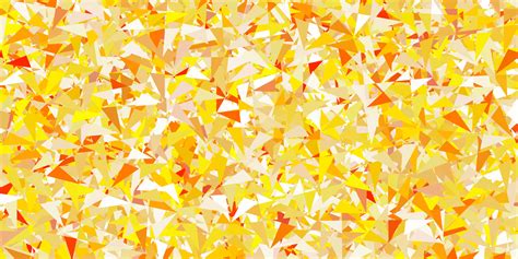 Light yellow vector pattern with polygonal shapes. 2941504 Vector Art ...