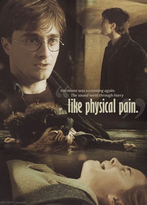 ...like physical pain. | Harry potter hermione, Harry potter movies ...