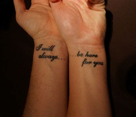 Matching Couple Quotes Tattoo - SERMUHAN