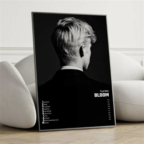 Troye Sivan Bloom Album Cover Poster Wall Art, Troye Sivan, Bloom - Etsy