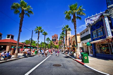 Sunset Blvd, Hollywood Studios | A sunny day at DHS, Walt Di… | Flickr