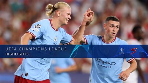 UEFA Champions League | Sevilla v Manchester City | Highlights - YouTube