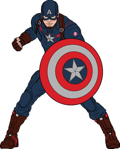 Captain America Silhouette at GetDrawings | Free download