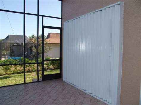 46" x 87.25" Accordion Hurricane Shutter | Accordion hurricane shutters ...