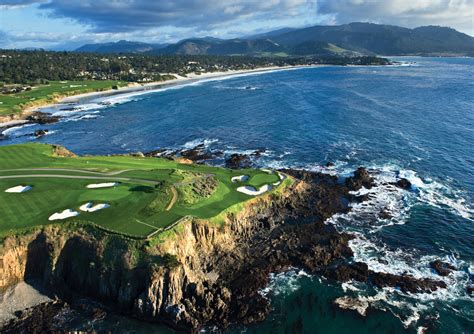 Pebble Beach Golf Links, Hole 7 - Joann Dost Golf Editions