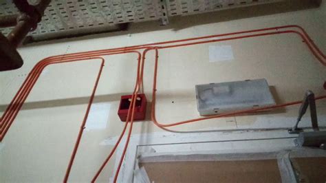 Installation of micc cable for fire alarm at FM 200 - YouTube