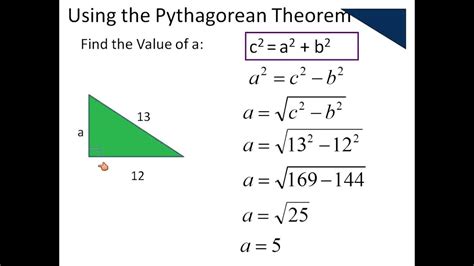 Pythagorean Theorem (Simplifying Math) - YouTube