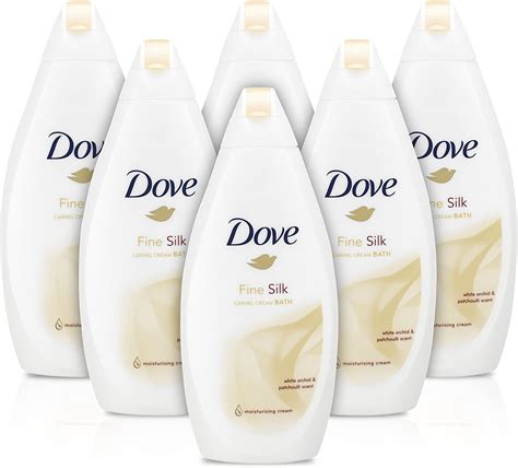 Dove Fine Silk Beauty Bath Cream – 450 ml (6 pack) – Nortram Retail