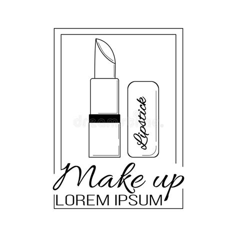 Cosmetics Line Logo. Vector Illustration for Design and Web. Stock ...